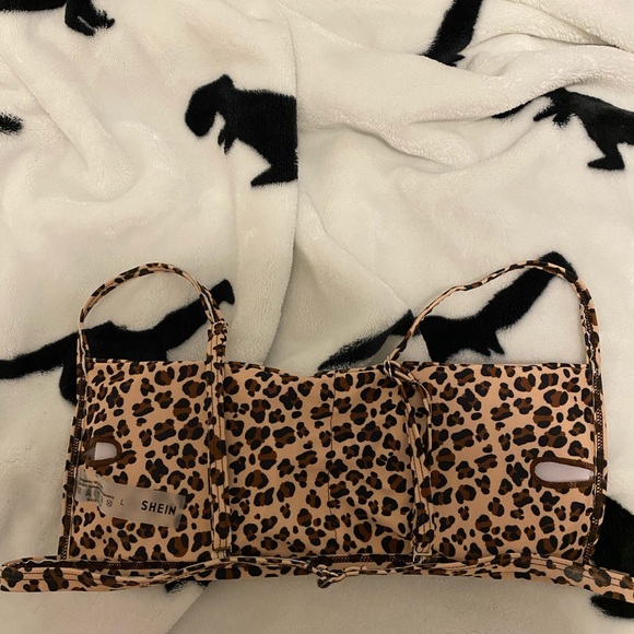 shein leopard bikini top - Picture 2 of 3